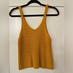 Moon & Madison gold tank top